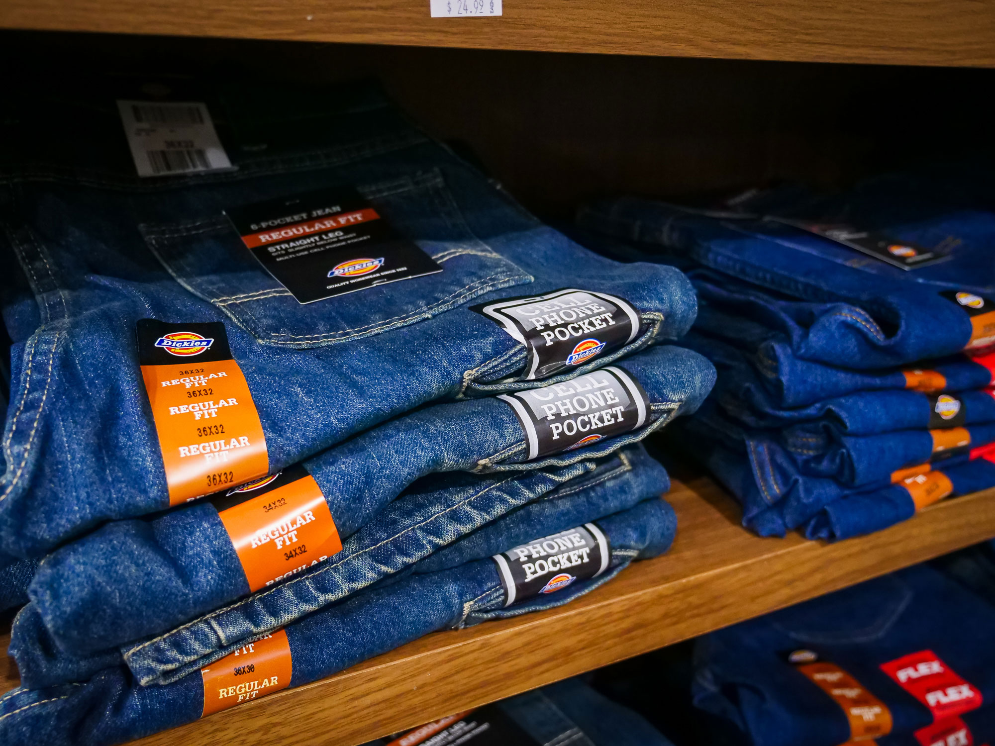 mens jeans at lowry's store in harmony, nc