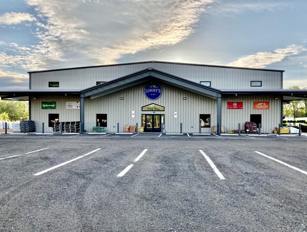 new Lowry's general store in Harmony, NC