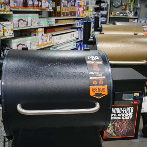 traeger grills at Lowry's general store in Harmony, NC