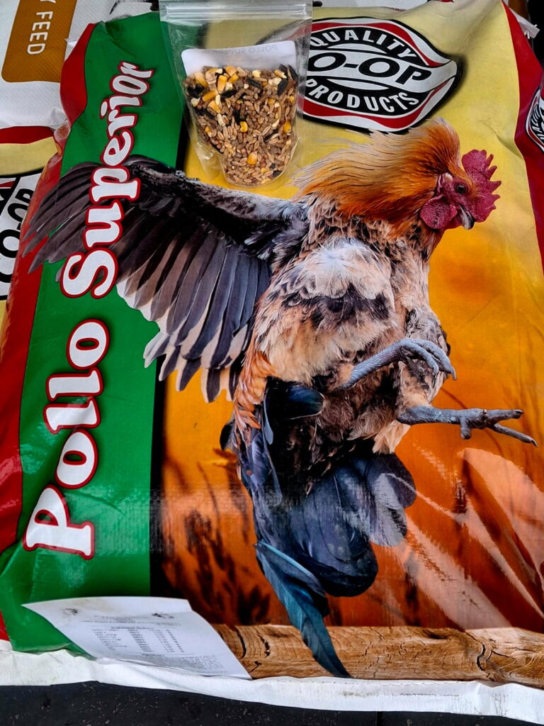 chicken feed at lowry's store